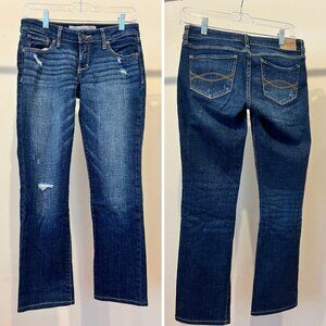 Abercrombie & Fitch Women Denim Mid Rise Straight Leg  Jeans Size 26
